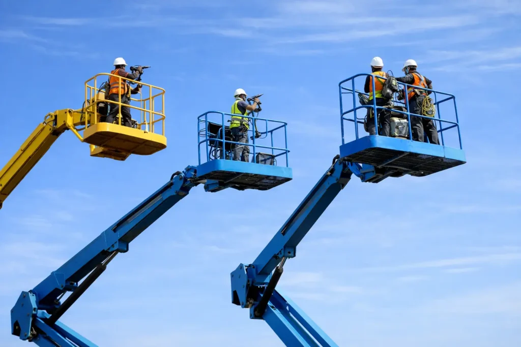 Maquinaria para cargar, elevar y trasladar materiales