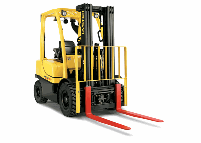 Montacargas Hyster H50FT amarillo, serie H40-70FT