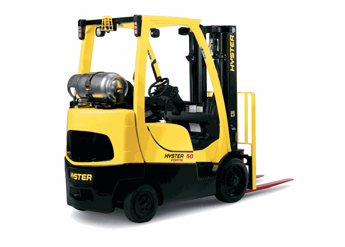 Montacargas Hyster S50FT amarillo, serie S40-70FT