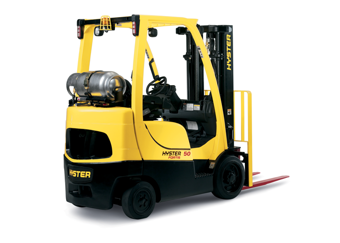 Montacargas Hyster S50FT amarillo, serie S40-70FT
